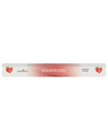 Set of 6 Packets of Elements Strawberry Incense Sticks IS_84622