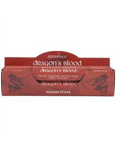 Set of 6 Packets of Elements Dragon's Blood Incense Sticks IS_85022
