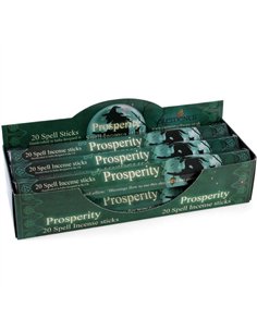 Set of 6 Packets of Prosperity Spell Incense Sticks by Lisa Parker IS_88322