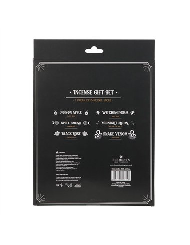 Set of 6 Midnight Ritual Incense Sticks MR_25624