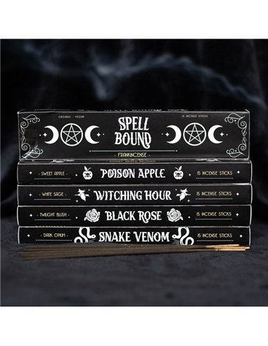Set of 6 Midnight Ritual Incense Sticks MR_25624