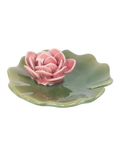 Lily Pad Trinket Dish and Incense Stick Holder PO_58725