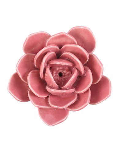Pink Water Lily Incense Stick Holder PO_58825
