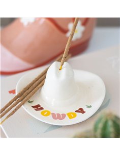 Howdy Cowboy Hat Incense Stick Holder RO_50225 2