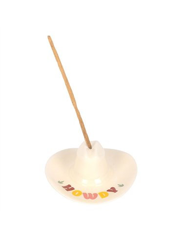 Howdy Cowboy Hat Incense Stick Holder RO_50225