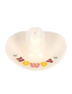 Howdy Cowboy Hat Incense Stick Holder RO_50225