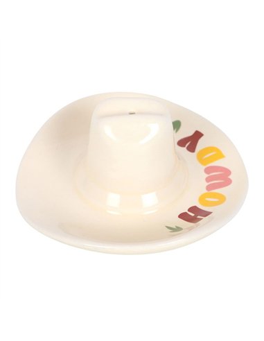 Howdy Cowboy Hat Incense Stick Holder RO_50225