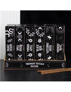 Set of 36 Midnight Rituals Incense Sticks in Display SET_25425 2