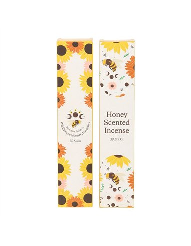 Set of 2 Honey and Wildflower Incense Stick Packs SU_84125
