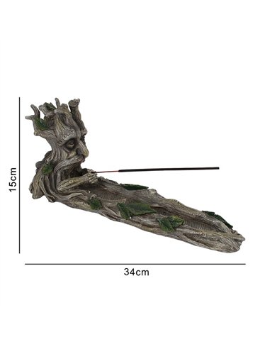 Green Man Incense Stick Holder TM_36317