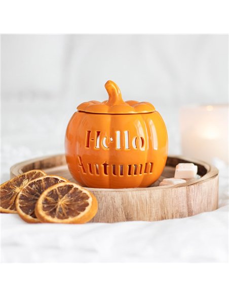 Hello Autumn Pumpkin Oil Burner AU_69922 - pic 139187 | FastDaddyshop