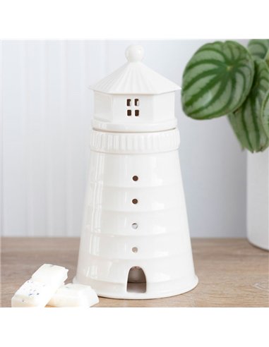 White Lighthouse Oil Burner CO_19322