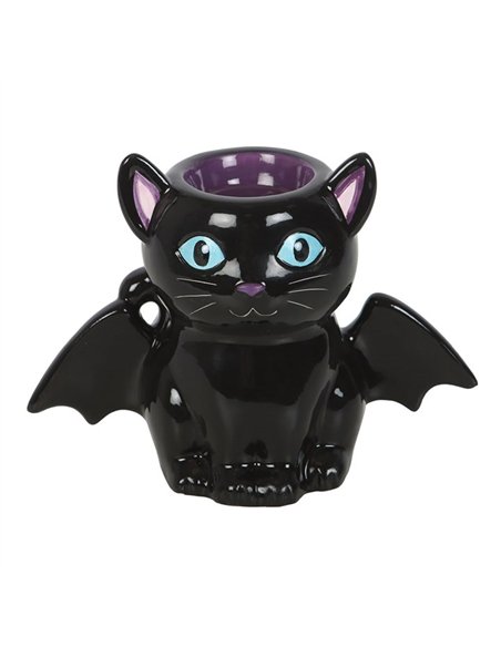 Cute and Creepy Bat Cat Oil Burner and Wax Warmer CU_20126 - pic 139237 | FastDaddyshop