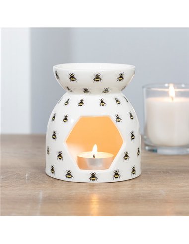 All Over Bee Print Oil Burner DP_08831