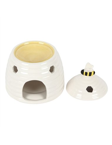 White Beehive Oil Burner DP_09231