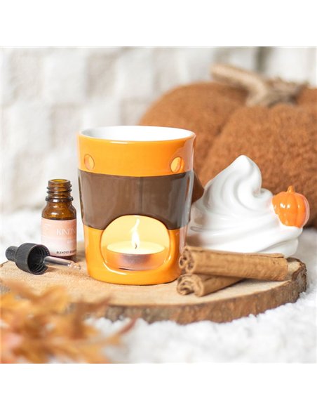 Pumpkin Spice Latte Oil Burner and Wax Warmer DY_22026 - pic 139278 | FastDaddyshop