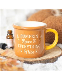 Pumpkin Spice Mug Oil Burner and Wax Warmer DY_77225 2