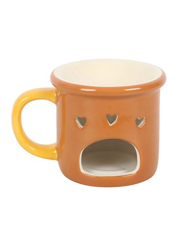 Pumpkin Spice Mug Oil Burner and Wax Warmer DY_77225