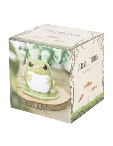 Frog Shaped Oil Burner on Lily Pad EF_49124