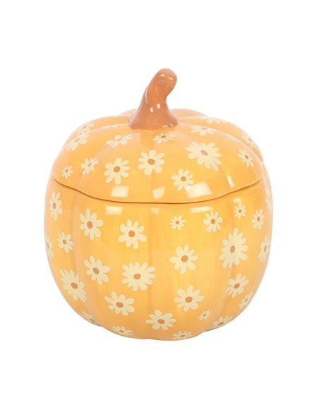 Groovy Floral Pumpkin Oil Burner GR_74225 - pic 139375 | FastDaddyshop