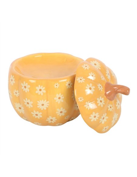 Groovy Floral Pumpkin Oil Burner GR_74225 - pic 139376 | FastDaddyshop