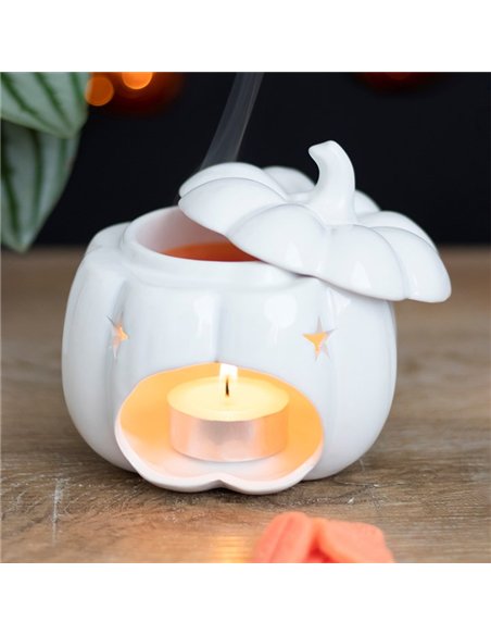 White Pumpkin Oil Burner HA_39331 - pic 139388 | FastDaddyshop