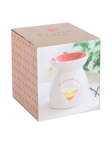 All You Need is Love Heart Oil Burner and Wax Warmer HH_39425