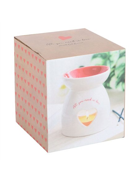All You Need is Love Heart Oil Burner and Wax Warmer HH_39425 - pic 139398 | FastDaddyshop