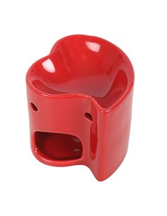 Red Heart Oil Burner and Wax Warmer LO_35925