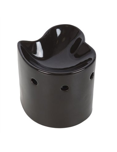 Black Heart Oil Burner and Wax Warmer LO_36025