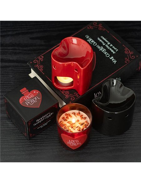 Black Heart Oil Burner and Wax Warmer LO_36025 - pic 139414 | FastDaddyshop