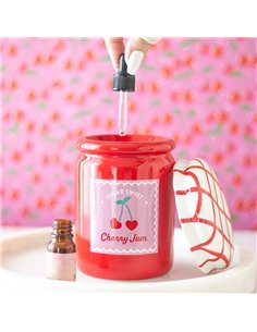 Cherry Jam Jar Oil Burner and Wax Warmer LS_32725 2