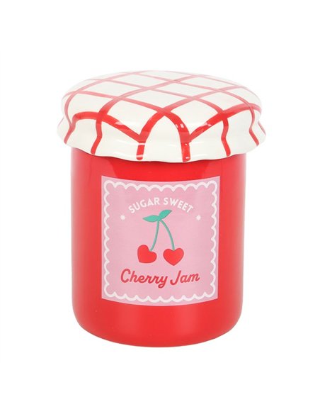 Cherry Jam Jar Oil Burner and Wax Warmer LS_32725 - pic 139417 | FastDaddyshop
