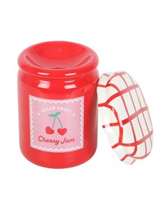 Cherry Jam Jar Oil Burner and Wax Warmer LS_32725