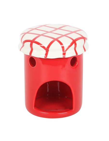 Cherry Jam Jar Oil Burner and Wax Warmer LS_32725 - pic 139419 | FastDaddyshop