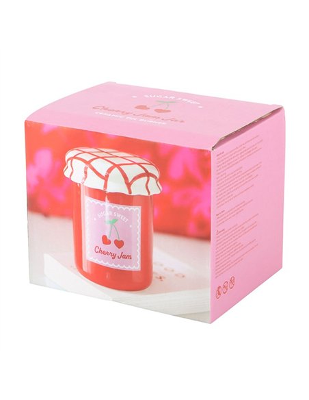 Cherry Jam Jar Oil Burner and Wax Warmer LS_32725 - pic 139420 | FastDaddyshop