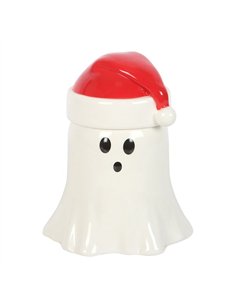 Ghost with Santa Hat Oil Burner and Wax Warmer ME_27326