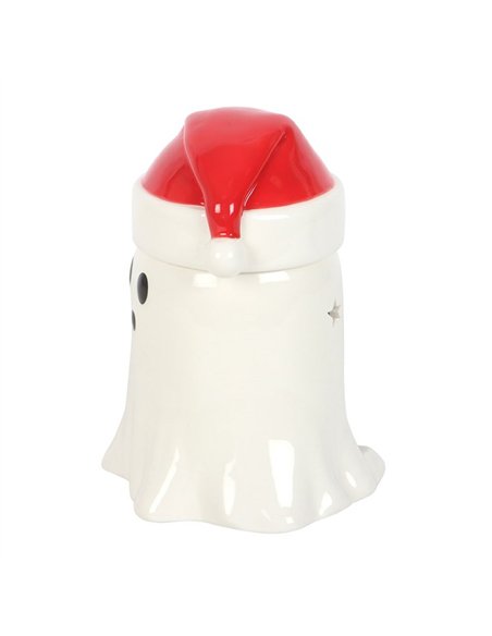 Ghost with Santa Hat Oil Burner and Wax Warmer ME_27326 - pic 139424 | FastDaddyshop