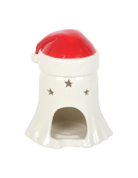 Ghost with Santa Hat Oil Burner and Wax Warmer ME_27326 - pic 139425 | FastDaddyshop