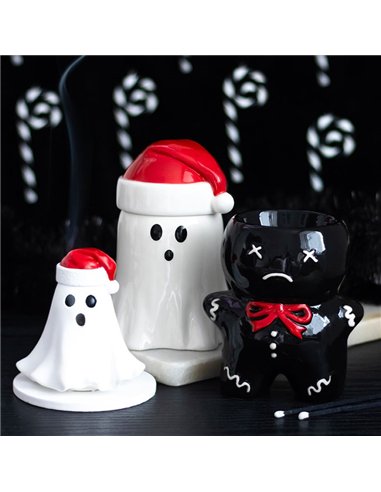 Black Gingerdead Man Oil Burner and Wax Warmer ME_27426