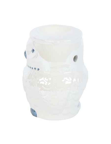 Owl Shaped Iridescent Oil Burner and Wax Warmer MF_38925 - pic 139439 | FastDaddyshop