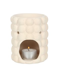 Cream Speckle Bubble Oil Burner MN_47922