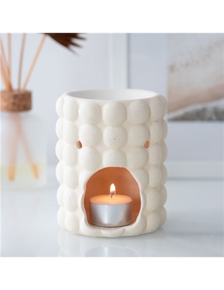 Cream Speckle Bubble Oil Burner MN_47922 - pic 139445 | FastDaddyshop
