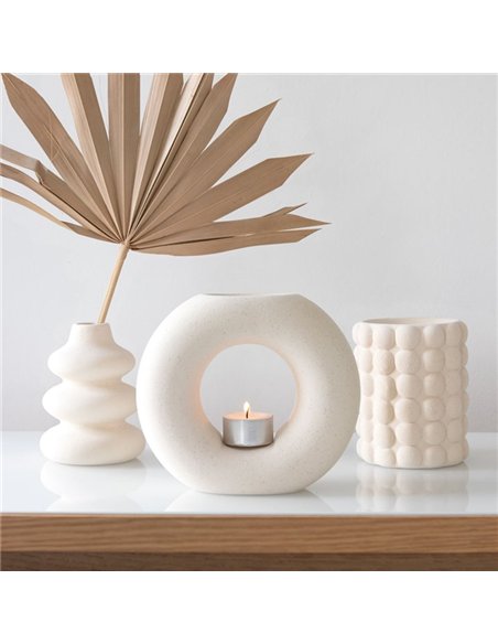 Cream Speckle Bubble Oil Burner MN_47922 - pic 139446 | FastDaddyshop