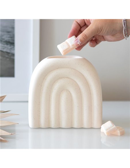 Cream Speckle Arch Oil Burner MN_48122 - pic 139450 | FastDaddyshop