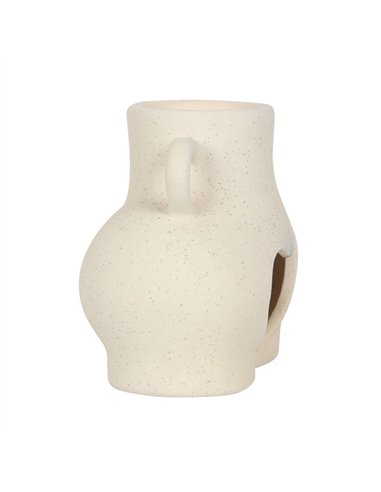 Cream Speckle Bum Oil Burner MN_48222