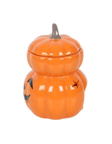 Stacked Pumpkin Oil Burner and Wax Warmer MN_79725