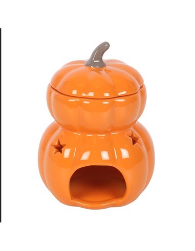 Stacked Pumpkin Oil Burner and Wax Warmer MN_79725