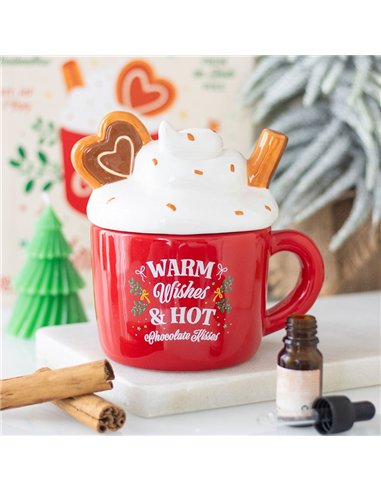 Hot Chocolate Mug Shaped Oil Burner NC_10626