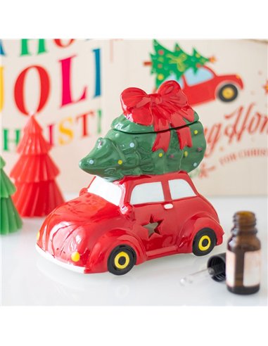 Car with Christmas Tree Oil Burner NC_10826